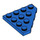 LEGO Blue Wedge Plate 4 x 4 Corner (30503)