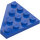 LEGO Blue Wedge Plate 4 x 4 Corner (30503)