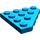 LEGO Bleu Coin assiette 4 x 4 Coin (30503)