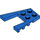 LEGO Blauw Wig Plaat 4 x 4 met 2 x 2 Uitsparing (41822 / 43719)