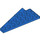 LEGO Blau Keil Platte 4 x 8 Flügel Recht mit Unterseite Stud Notch (3934)