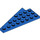 LEGO Blue Wedge Plate 4 x 8 Wing Right with Underside Stud Notch (3934 / 45175)