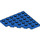 LEGO Blue Wedge Plate 6 x 6 Corner (6106)
