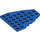 LEGO Blue Wedge Plate 7 x 6 with Stud Notches (50303)