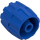 LEGO Blue Wheel Hard-Plastic Small (6118)