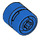 LEGO Blue Wheel Rim Ø11.5 x 12 Wide with Notched Hole (6014)