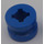 LEGO Blauw Wiel Rand Ø8 x 6.4 zonder inkeping aan de zijkant (4624)