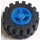 LEGO Blue Wheel Rim Ø8 x 6.4 without Side Notch with Small Tire with Offset Tread (without Band Around Center of Tread) (73420)