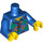 LEGO Bleu &#039;Where are my Pants?&#039; Guy Minifig Torse (973 / 88585)