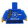 LEGO Azul Wildlife Rescue Conductor con Gorra Minifigura Torso (973 / 76382)