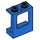 LEGO Blauw Venster Kader 1 x 2 x 2 met 1 gat in Onderzijde (60032)