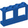 LEGO Blauw Venster Kader 1 x 4 x 2 met holle noppen (61345)