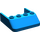 LEGO Blue Windscreen 4 x 4 x 1 (6238)
