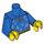 LEGO Blau Wizard Minifig Torso (973 / 88585)