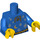 LEGO Blue Wizard Minifig Torso (973 / 88585)