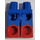 LEGO Blau Wonder Woman, 1941 Minifigure Hüften und Beine (3815 / 66533)