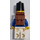 LEGO Bluecoat Soldaat met Reddish Bruin Rugzak en Zwart Eyebrows en Grijns Minifiguur