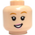 LEGO Bo Peep Minifigure Head (Recessed Solid Stud) (3626 / 50156)