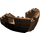 LEGO Boat Bow 12 x 12 x 5.3 Hull with Dark Gray Top (6051)