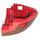 LEGO Boat Bow 16 x 12 x 5.3 Hull Inside Assembly - Rood Top (2557)