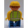 LEGO Bob The Builder with Safety Vest with Silver Stripes Duplo Figure