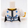LEGO Bodice Torso with Large Blue Bow and Laces (76382)