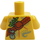 LEGO Bolobo Torso con Cruz Correa (973)