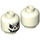 LEGO Bone Spirit Minifigure Head (Recessed Solid Stud) (3626 / 78927)