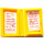 LEGO Book 2 x 3 avec &#039;Marie 1999&#039;, Cœur et Fleurs Diary Autocollant (33009)