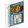 LEGO Book Cover avec Computer Screen et Scooter (24093 / 99424)