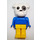 LEGO Boris Bulldog Fabuland-Figur