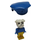 LEGO Boris Bulldog avec Police Chapeau Figurine Fabuland