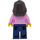 LEGO Bowler with Pink Sweater Minifigure