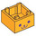 LEGO Caja 2 x 2 con Smiling Cara (2821 / 104482)