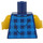 LEGO Boy - Dark Blue Banana Shirt Minifig Torso (973 / 76382)