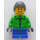 LEGO Boy in Green Jacket Minifigure