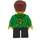 LEGO Boy v Zelená Ninjago Mikina s kapucí Minifigurka