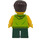 LEGO Boy im Lime Shirt Minifigur