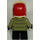 LEGO Boy in Olive Groen Jasje Minifiguur