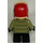 LEGO Boy in Olive Green Jacket minifiguur