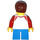 LEGO Boy im Raum TShirt Minifigur