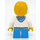 LEGO Boy dans blanc Sweatshirt Figurine