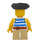 LEGO Boy Pirate mit Tricorn Hut Minifigur