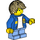 LEGO Boy Rider with Tousled Tan Hair Minifigure