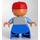 LEGO Boy with &quot;8&quot; Top Duplo Figure