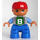 LEGO Boy with &quot;8&quot; Top Duplo Figure