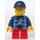 LEGO Boy jossa Sininen Checkered Takki ja Banaani Minihahmo