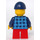 LEGO Boy with Blue Checkered Jacket and Banana Minifigure