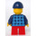 LEGO Boy avec Bleu Checkered Jacket et Banane Figurine