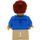 LEGO Boy avec Bleu Jacket Figurine